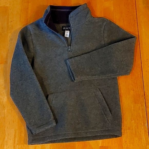 🍀3 for $25 🍀 Children's Place Boys fleece sweater - Picture 1 of 4